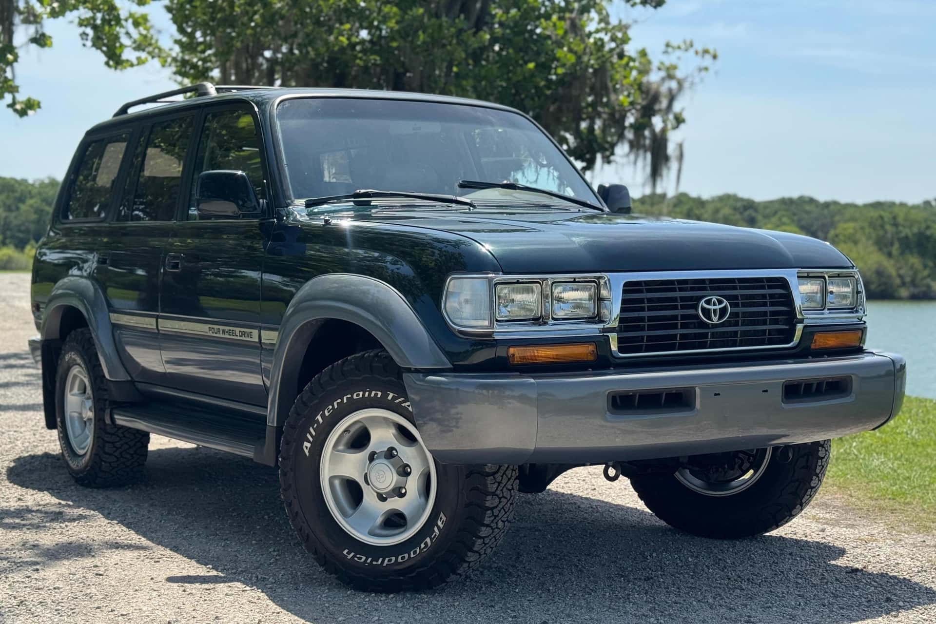 1996 Toyota Land Cruiser sold for $21,000