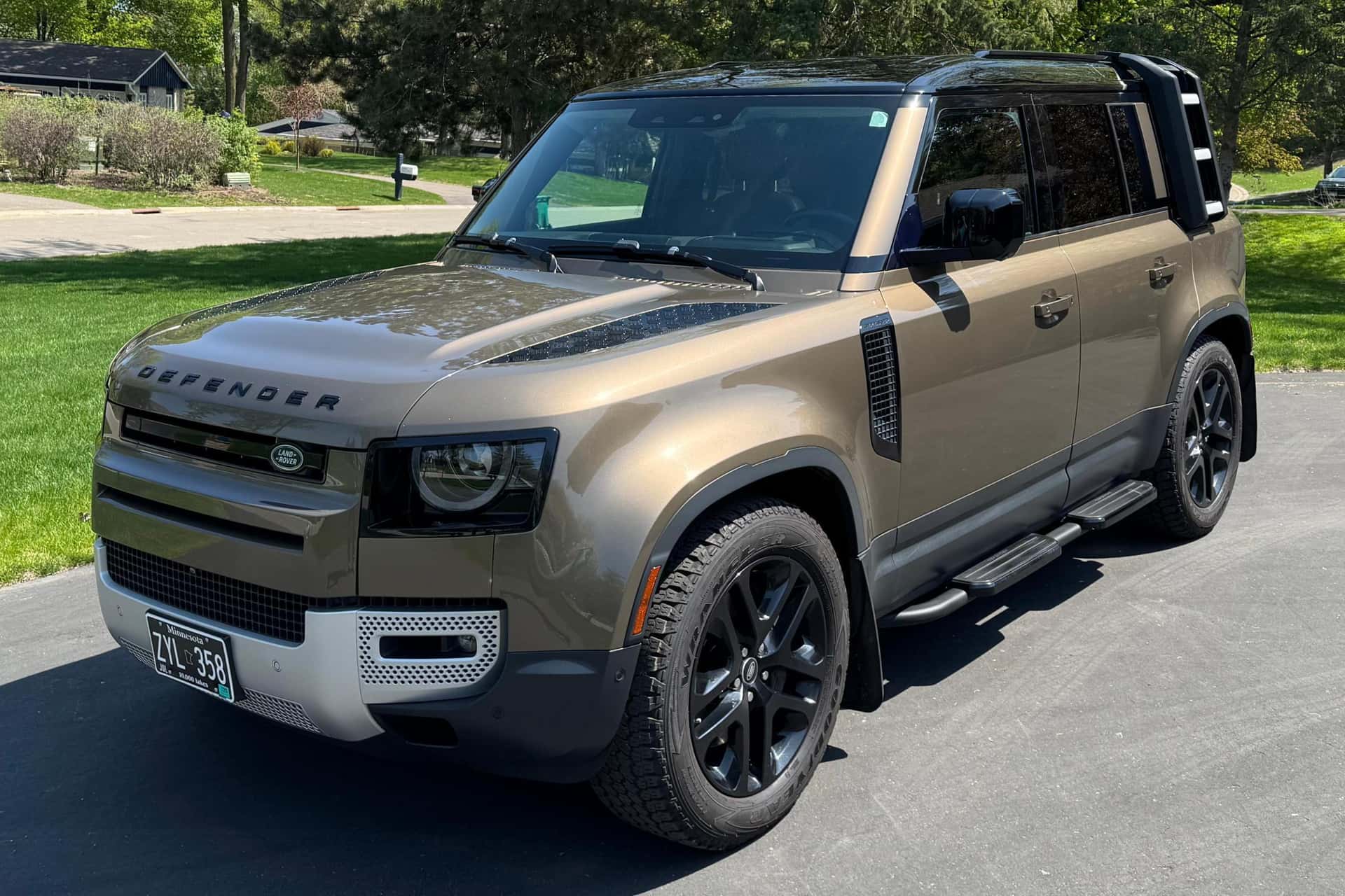 2020 Land Rover Defender sold for $38,508