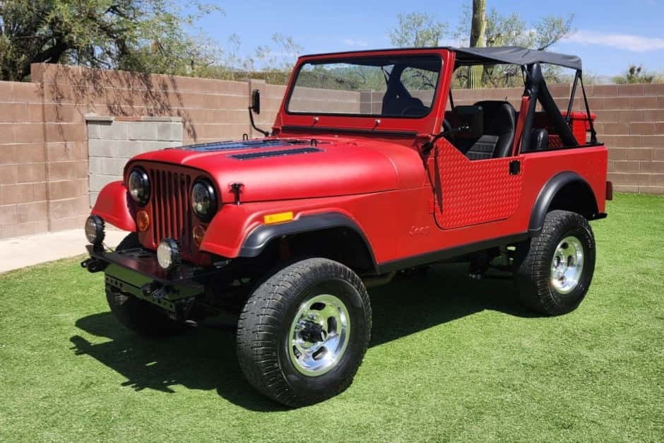 1984 Jeep CJ-7 sold for $15,500