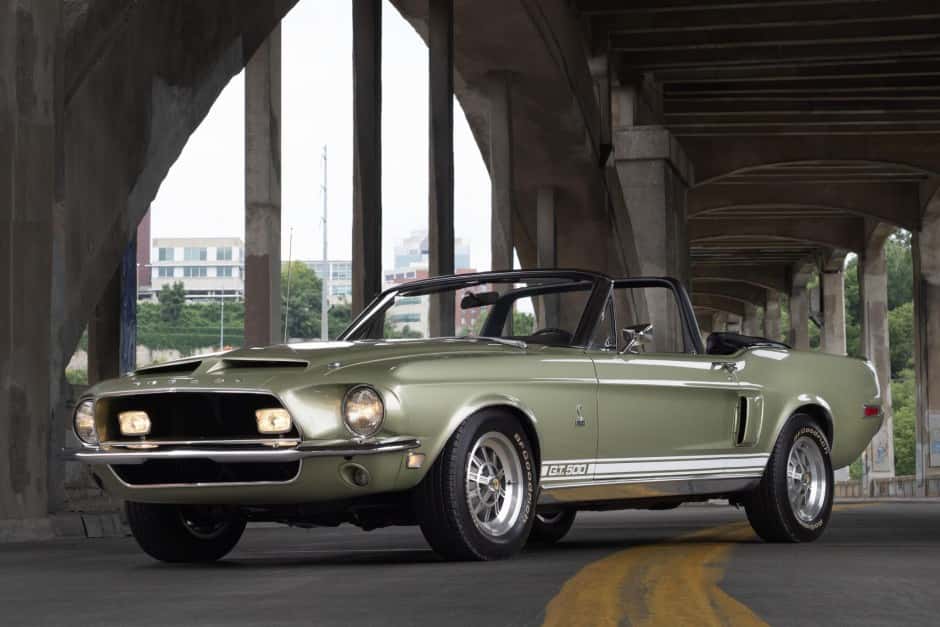 1968 Shelby Mustang GT350 & GT500 sold for $125,000