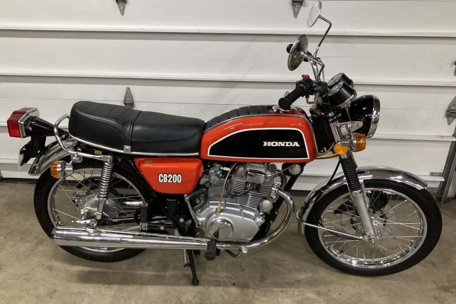 1974 Honda CB200 & CL200 sold for $6,000