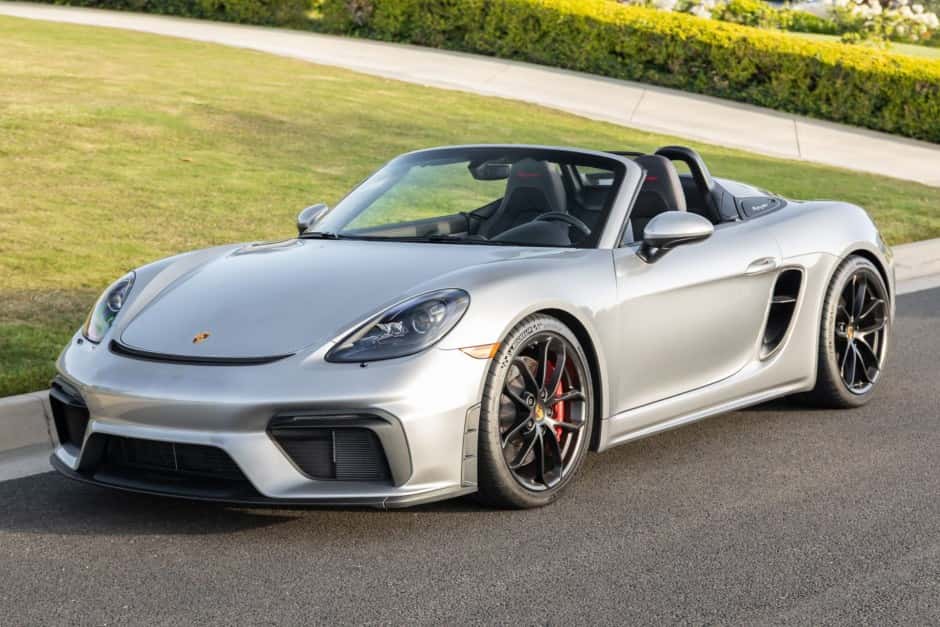 2021 Porsche 982 718 Boxster sold for $110,000