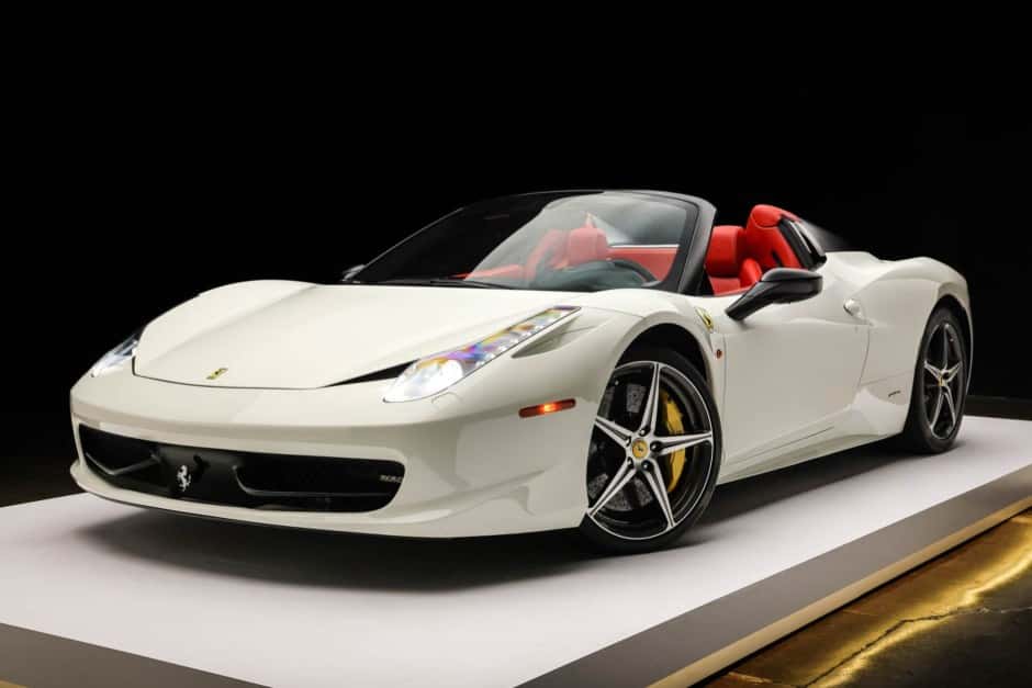 2015 Ferrari 458 sold for $295,000