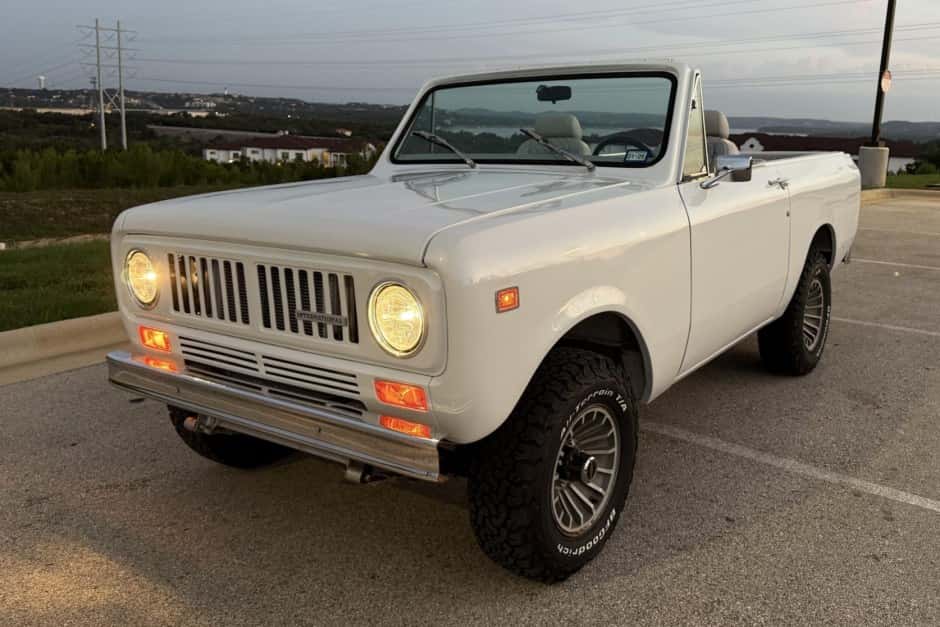 1974 International Harvester Scout II sold for $77,000