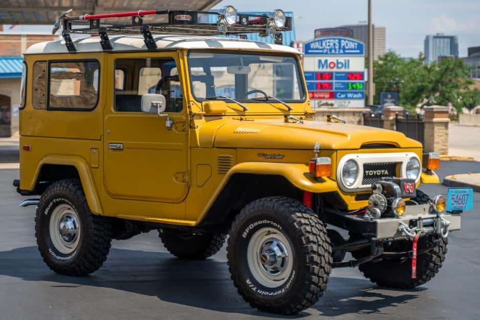 1978 Toyota Land Cruiser FJ40 sold for $33,500