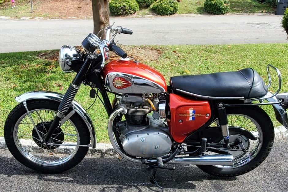 1967 BSA Lightning sold for $4,800
