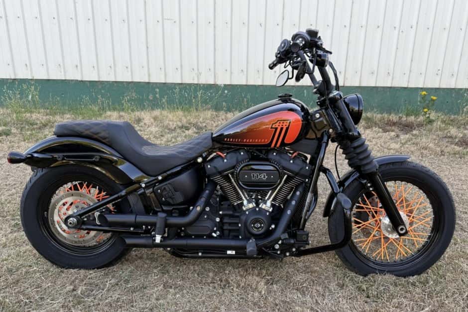 2021 Harley-Davidson Softail sold for $8,501