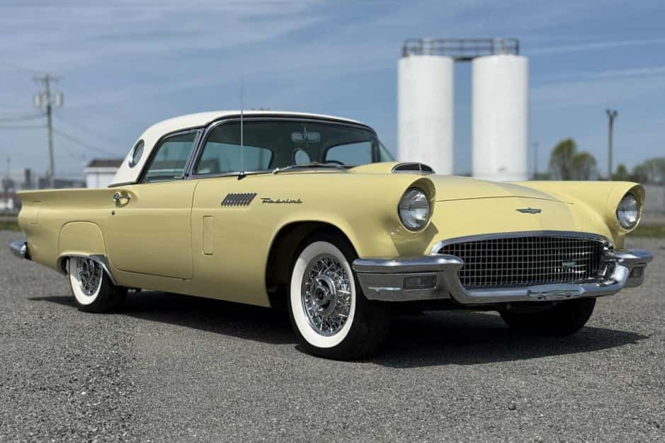 1957 Ford Thunderbird (1955-1957) sold for $36,500