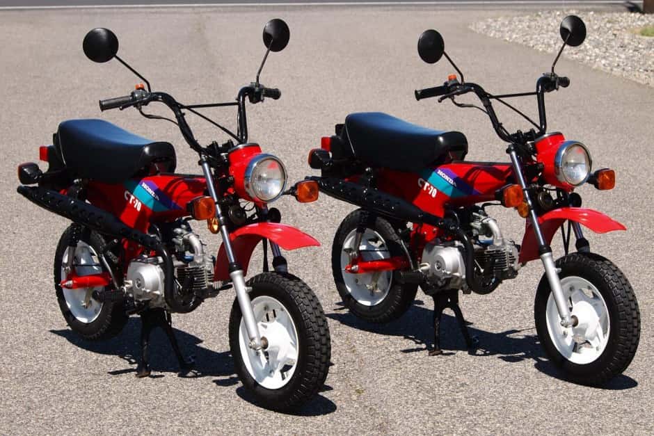 1992 Honda CT70 sold for $7,401