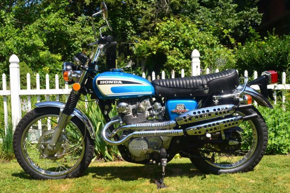 1974 Honda CB450, CL450, & CB500 Twin sold for $6,518