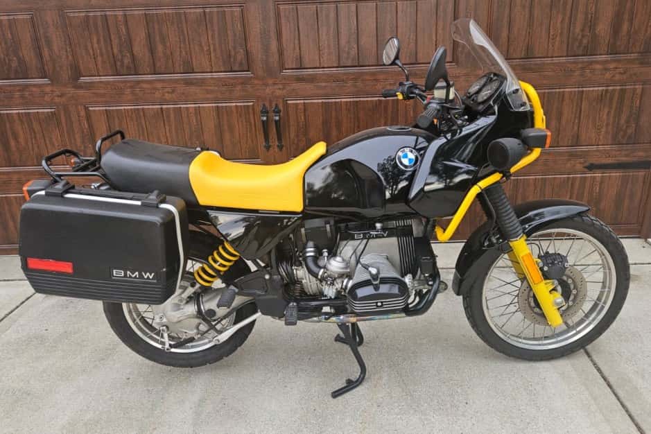 1991 BMW R100GS sold for $12,418