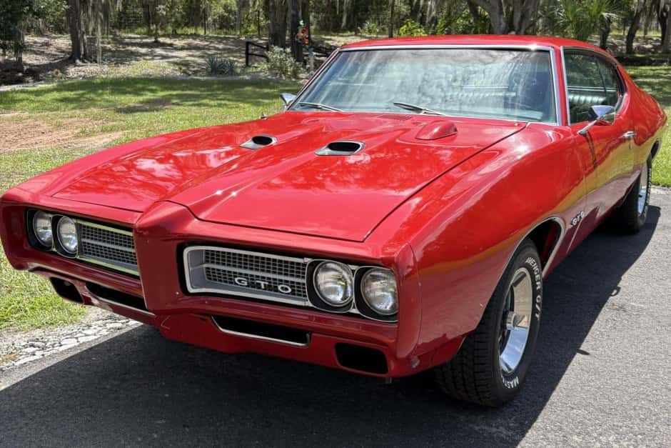 1969 Pontiac GTO (1968-1972) sold for $35,000