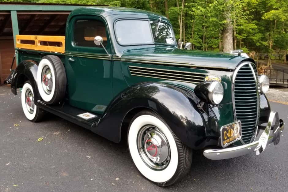 1938 Ford Pickup 1937-1939 sold for $57,090