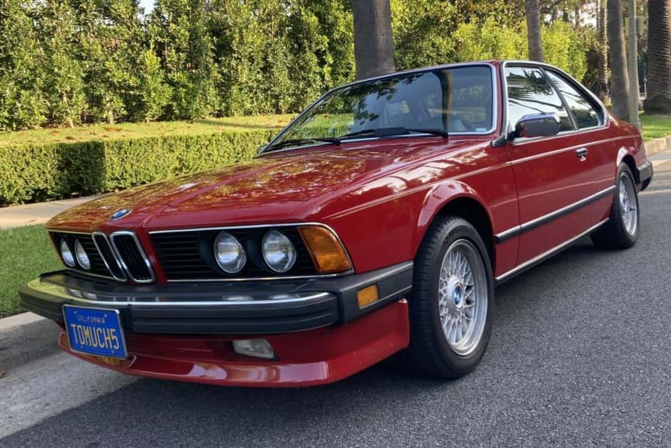 1985 BMW E24 6-Series sold for $27,500