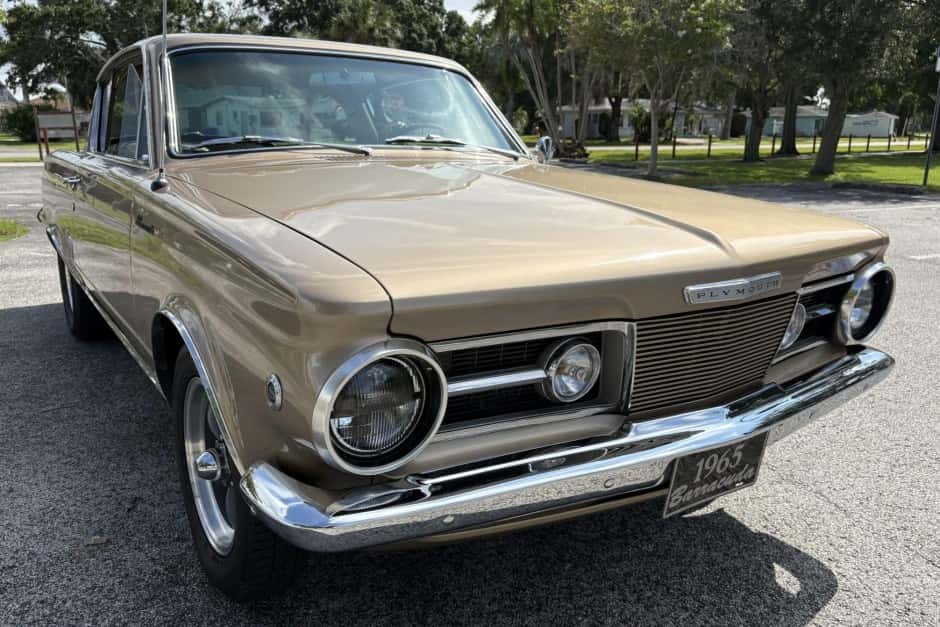 1965 Plymouth Barracuda sold for $28,500