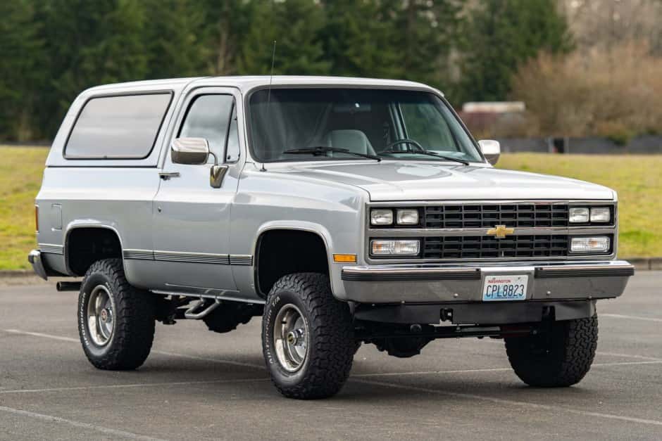 1989 Chevrolet K5 Blazer 1973-1991 sold for $29,325