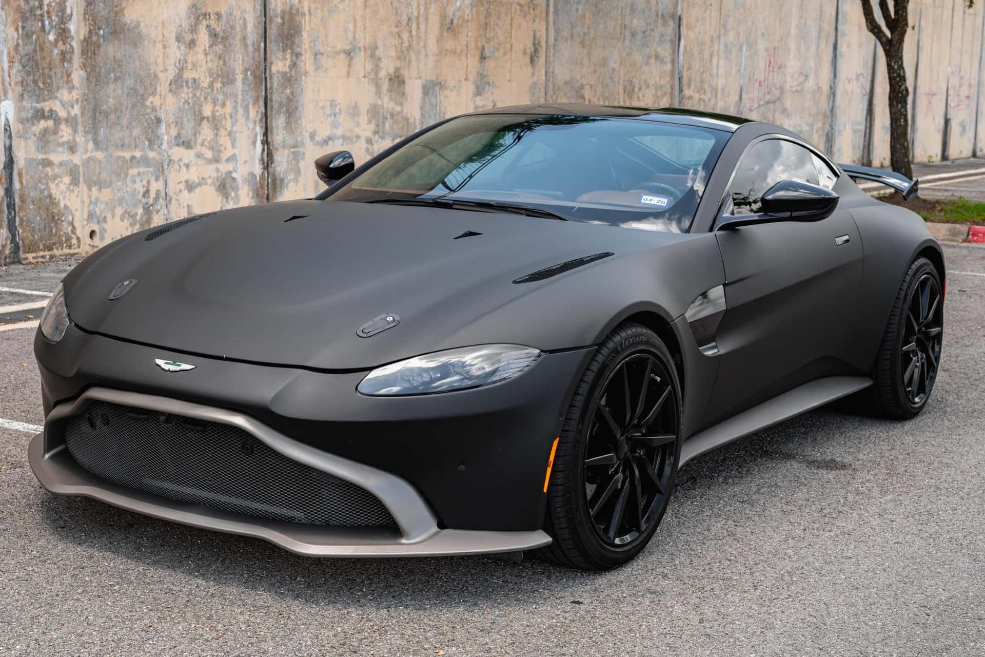 2020 Aston Martin Vantage sold for $66,500