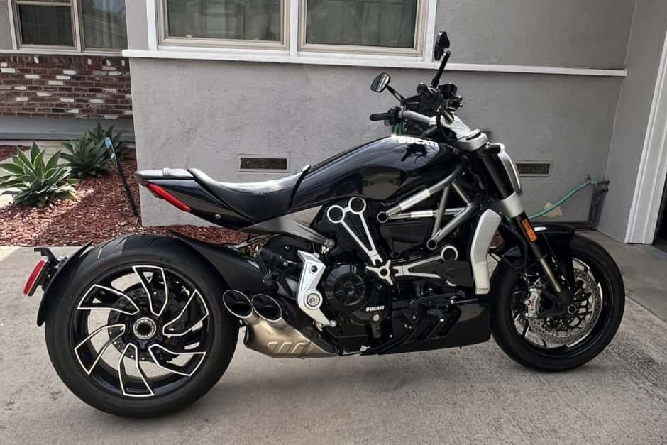 2016 Ducati Diavel sold for $12,300