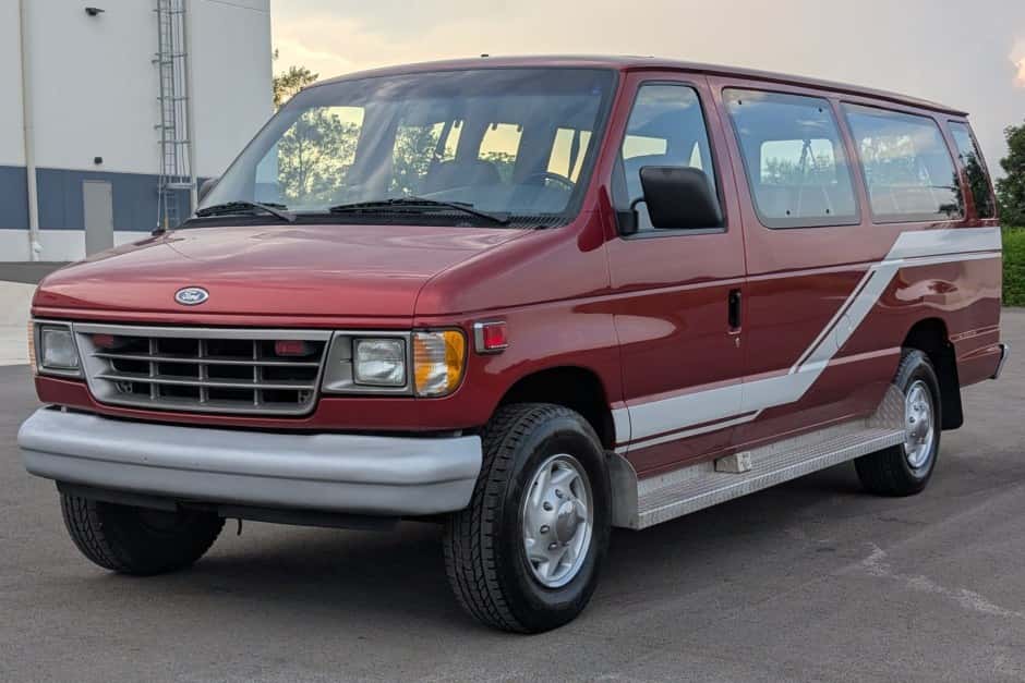 1996 Ford Econoline Van sold for $25,623