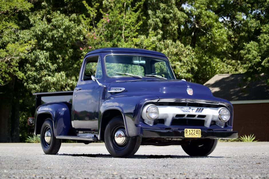 1954 Ford F-Series 1953-1956 sold for $26,554