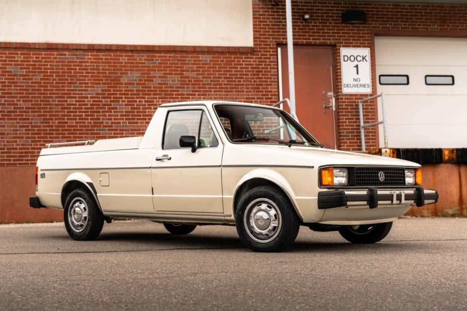 1981 Volkswagen Caddy & Rabbit Pickup sold for $20,100