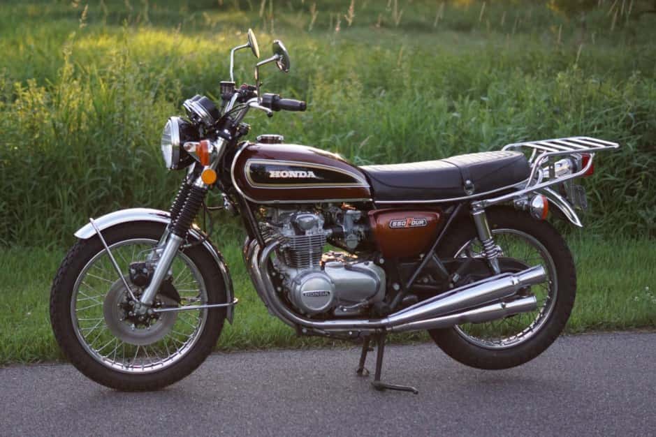 1976 Honda CB500 Four & CB550 sold for $4,400