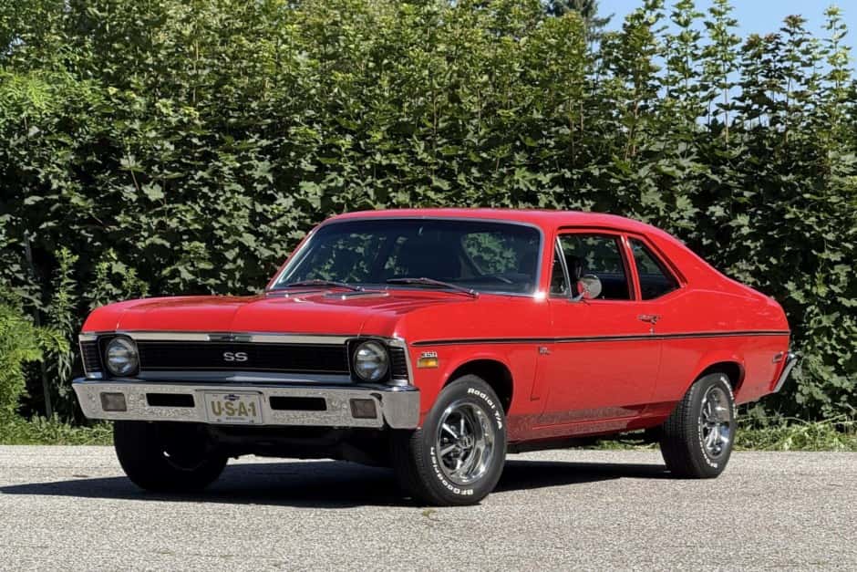 1970 Chevrolet Nova sold for $37,000