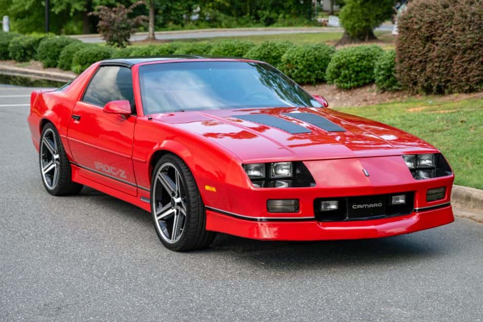 1987 Chevrolet Camaro 3rd Generation 1982-1992 sold for $28,250