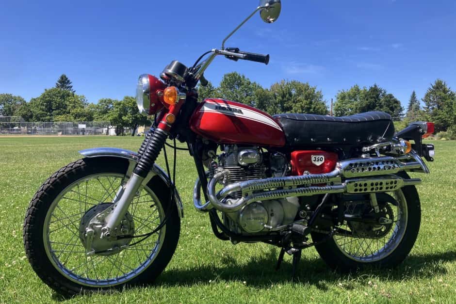 1970 Honda CB350 & CL350 sold for $3,100