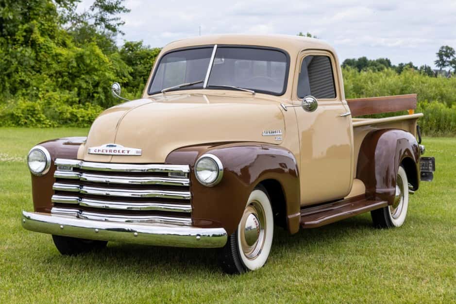 1951 Chevrolet Advance Design Pickup (1947-1955) sold for $26,750