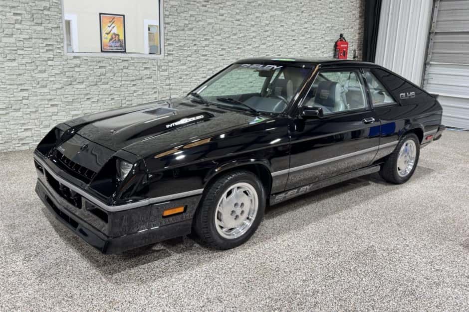 1987 Dodge Charger sold for $23,000
