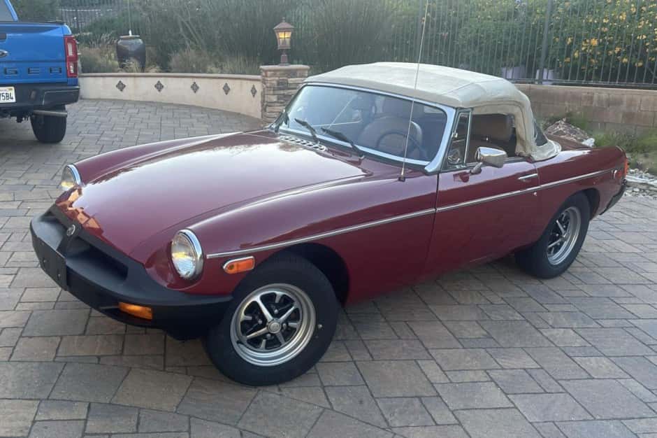 1980 MG MGB sold for $6,000