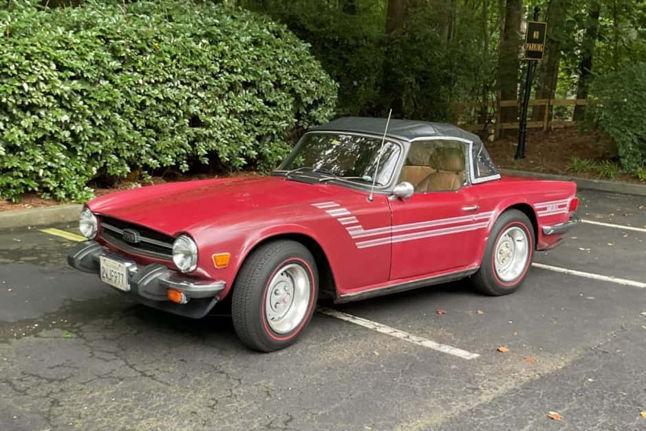 1976 Triumph TR6 sold for $9,501