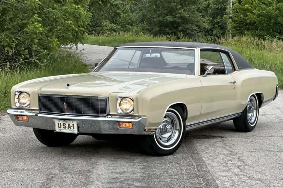 1971 Chevrolet Monte Carlo sold for $19,000