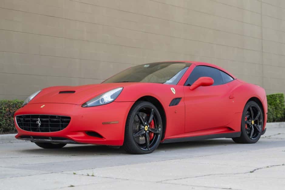 2013 Ferrari California sold for $68,600