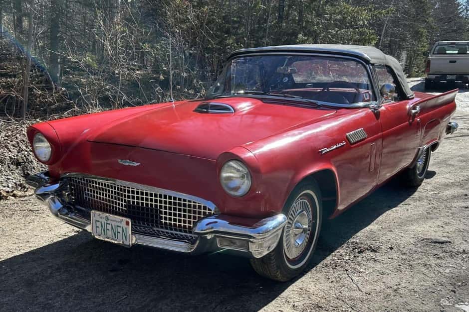 1957 Ford Thunderbird (1955-1957) sold for $14,500