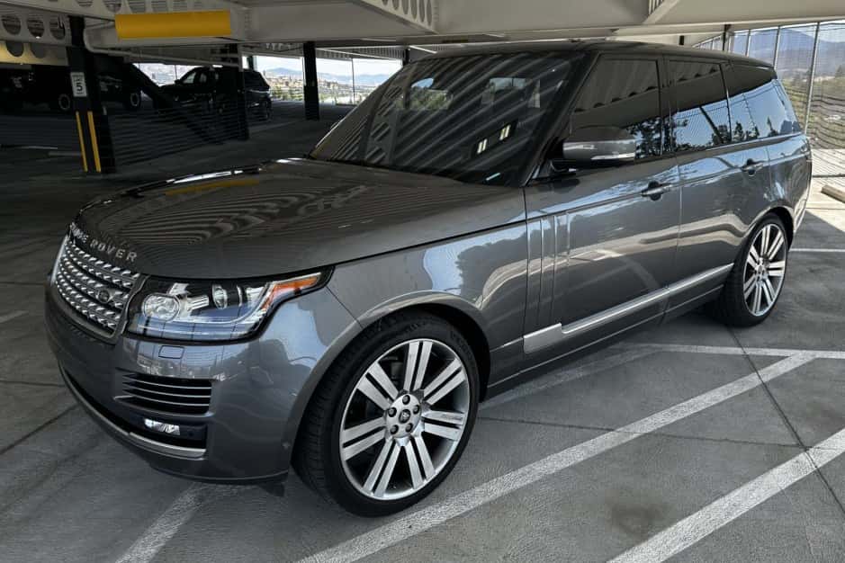 2016 Land Rover Range Rover L405 sold for $0