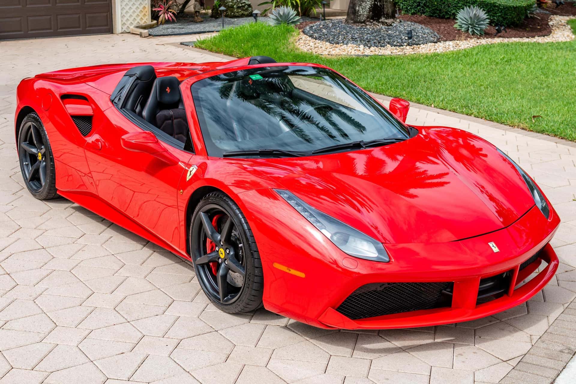 2016 Ferrari 488 sold for $220,000