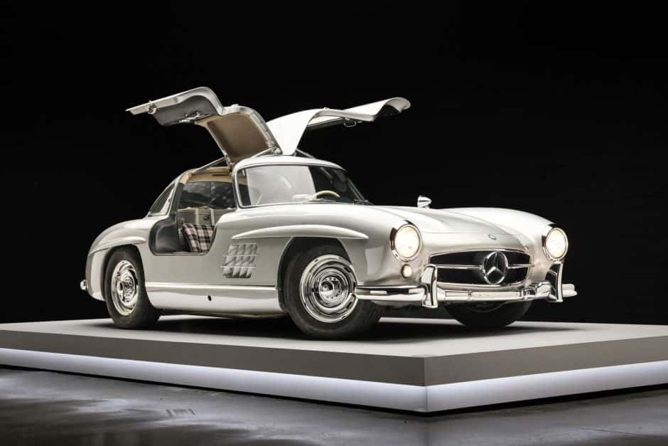 1954 Mercedes-Benz 300SL Gullwing & Roadster sold for $1,345,000