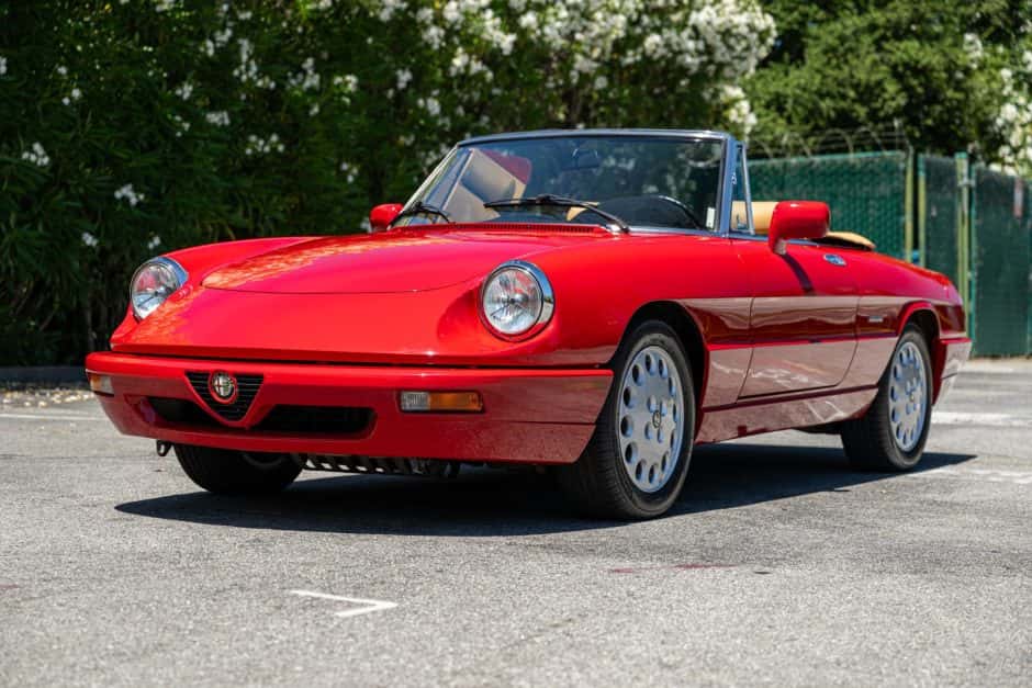1991 Alfa Romeo 105/115 Spider Series 4 sold for $12,991