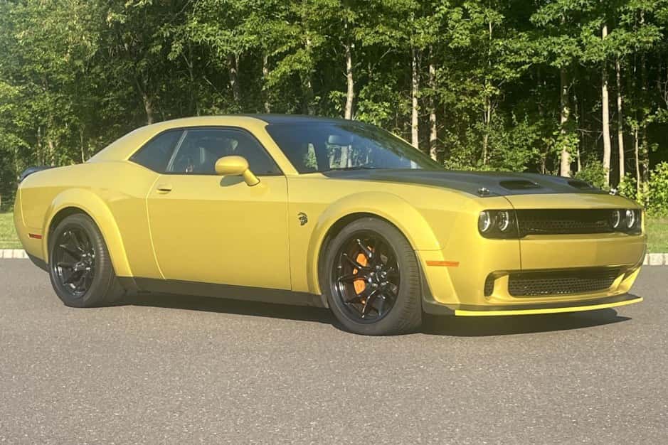 2021 Dodge Challenger SRT Hellcat sold for $60,500