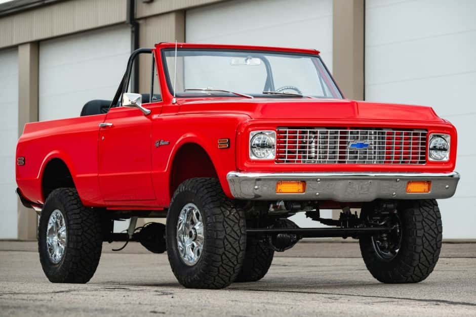 1971 Chevrolet K5 Blazer 1969-1972 sold for $78,500