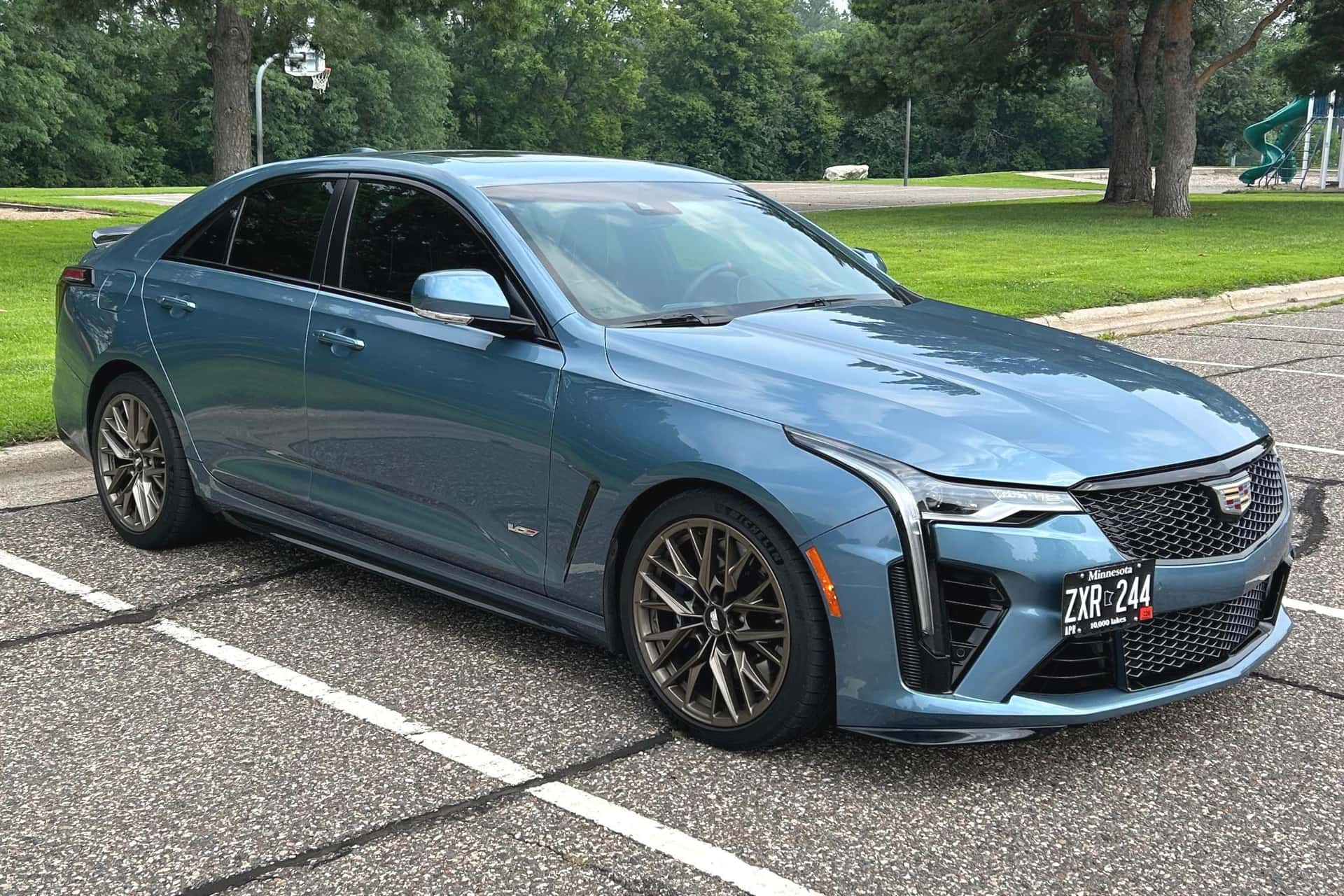 2023 Cadillac CT4-V sold for $56,000