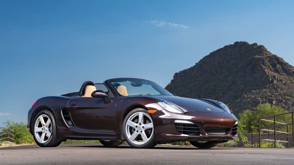 2016 Porsche 981 Boxster sold for $49,500