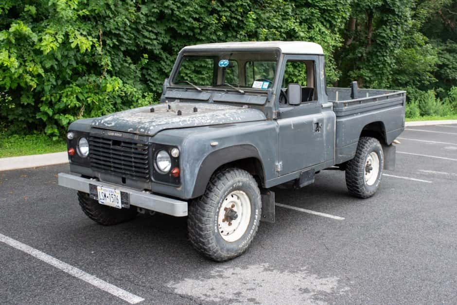 1985 Land Rover 110 / Defender 110 (Euro Spec) sold for $17,250