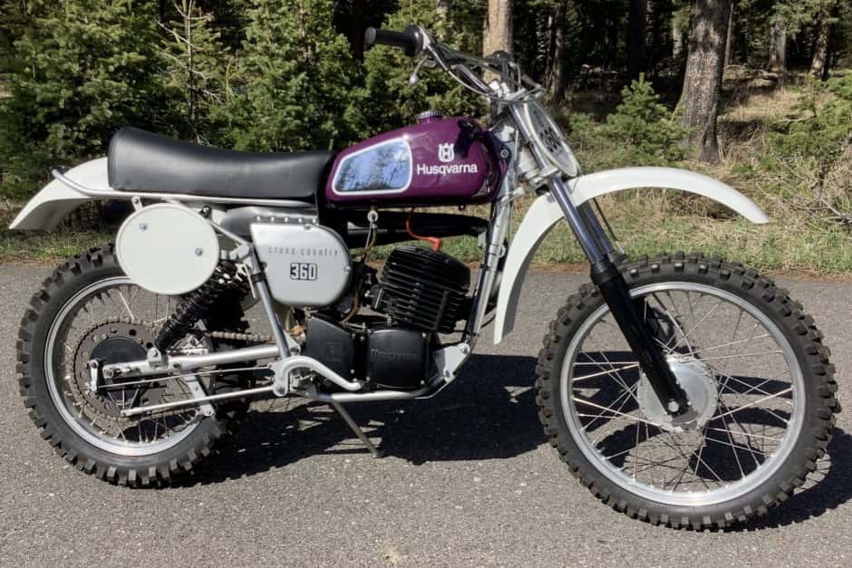 1976 Husqvarna WR sold for $4,000