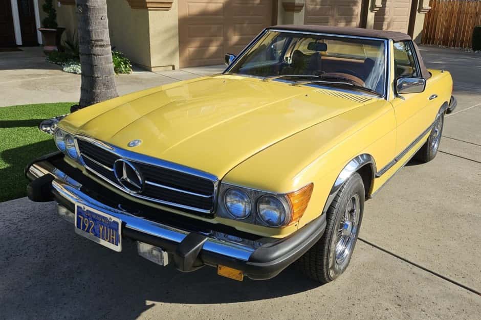 1979 Mercedes-Benz R107 SL sold for $13,400
