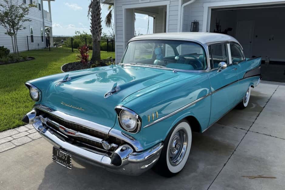 1957 Chevrolet Bel Air sold for $0