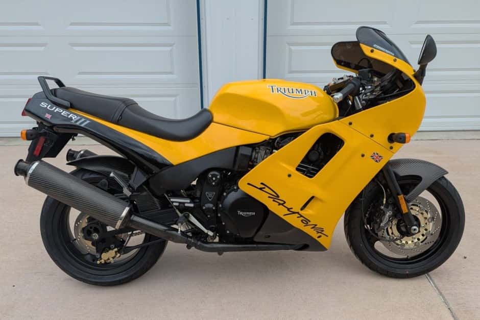 1996 Triumph Daytona (1991+) sold for $5,450