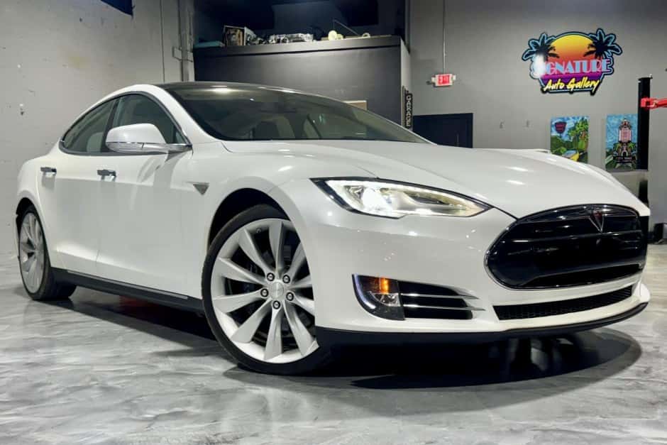 2012 Tesla  sold for $15,650